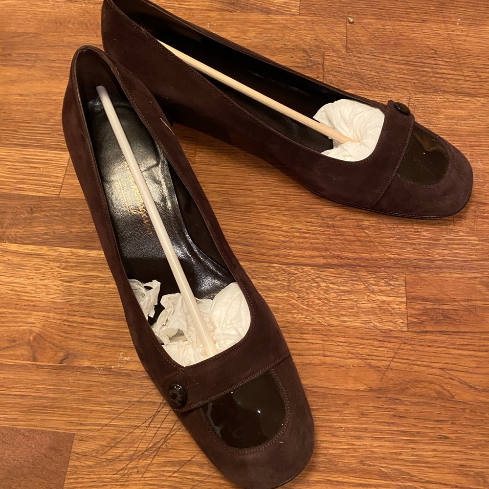 Salvatore Ferragamo Boutique made in Italy, womens,  Style Daria, Size 12b